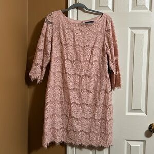 Jessica Howard Day Lace Pink Dress
